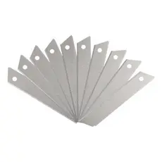 Lâmina p/ estilete 18mm 14 divisão blister c/ 10 peças VD