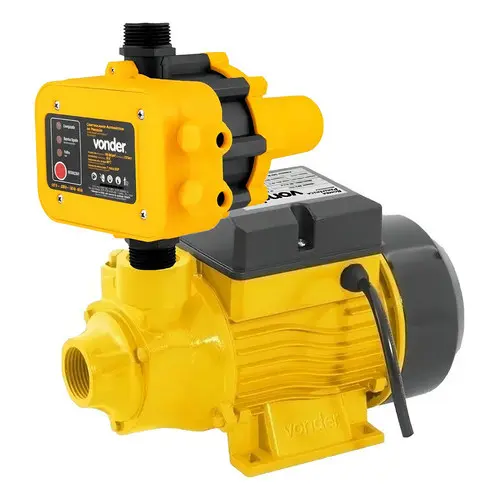 Kit Pressurizador Bomba Periférica Vonder 1/2 CV 0,5hp + Controlador Automático De Pressão Bivolt