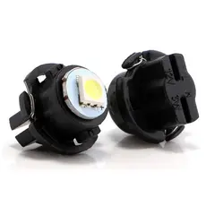 Lâmpada T6.5 5050 de Led Pinguinho Esmagadinha soquete T6.5 Painel Carro Moto C/ Soquete Universal