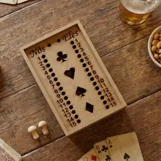 Marcador para Truco e Jogos de Baralho em MDF Cru