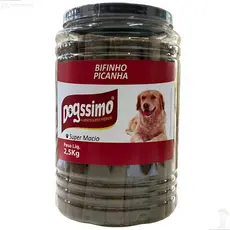 Petisco Bifinho Dogssimo Sabor Picanha 2,5kg Super Premium