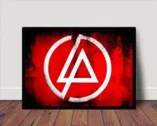 Quadro Decorativo / Poster C Moldura Linkin Park Rock P3100