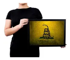 Lindo Quadro Poster C Moldura Ancap Anarco Capitalism  P6740