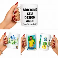CANECA DE PORCELANA COM SUA FOTO OU LOGO DA SUA EMPRESA 325ML CANECA PERSONALIZADA CANECA COM FOTO CANECA PRESENTE
