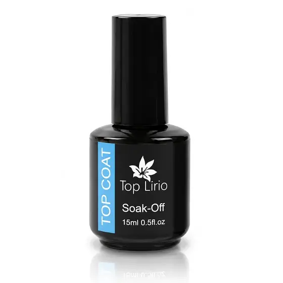 Top Coat Original Durabilidade Unhas De Gel 15ml Revestimento Superior - Envio Imediato