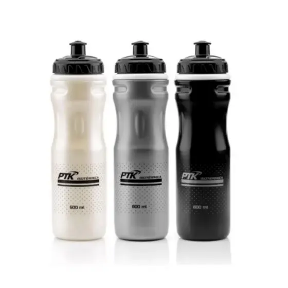 Garrafa de água Isotermica Caramanhola Bike academia caminhada 600ml PTK