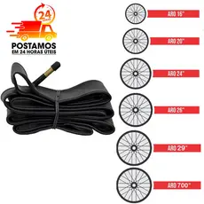 Câmara De Ar Bicicleta Aro 12" 16" 20"24" 26"27,5" 29" e aro 700 Bike