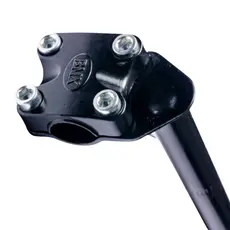 Mesa Suporte Guidão Cross 21.1 Alumínio 4 Parafusos Preto BMX GTU TNT