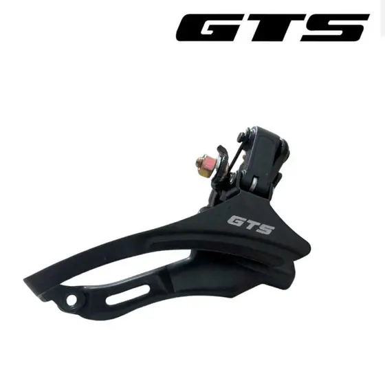 Câmbio Dianteiro GTS Puxa Cima Over 31,8mm Para 6/7/8 v Bicicleta