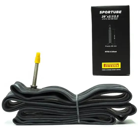 Câmara De Ar Pirelli Bike Mtb Aro 29 Presta Bico Fino 48mm - Unid