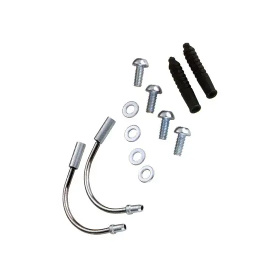 Kit Tubo Guia Cabo de Aço P/ V-Brake - 2 Paraf. e Arruela