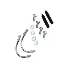 Kit Tubo Guia Cabo de Aço P/ V-Brake - 2 Paraf. e Arruela