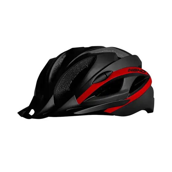 Capacete Ciclismo Bike Mtb High One Win com Sinalizador Aba Removível
