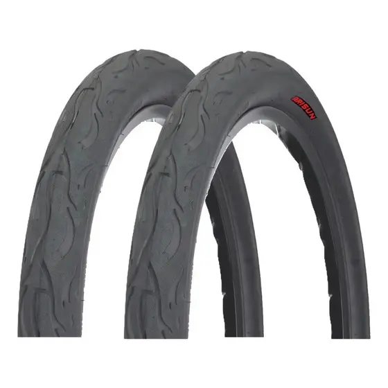 Par Pneu Bike Aro 26x2.125 Flame Arisun balão