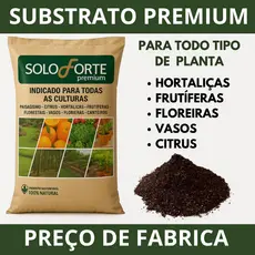 Substrato Para Plantas Solo Forte Jardinagem Horta Flores Hortaliças Frutas Vaso 1kg 3kg 5kg