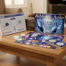 Jogo bíblico:  Bíblia e Ação de 384 Perguntas - Big star