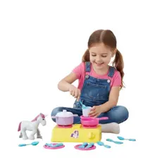 Kit Cozinha Infantil Unicórnio Mágico Monte Líbano com Acessórios