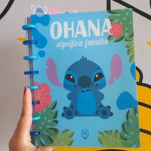 Caderno com Divisória Stitch – Disney CADERNO INTELIGENTE