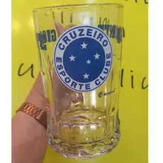 CANECA VIDRO 565ML - CRUZEIRO CERVEJA OFICIAL CRUZEIRO