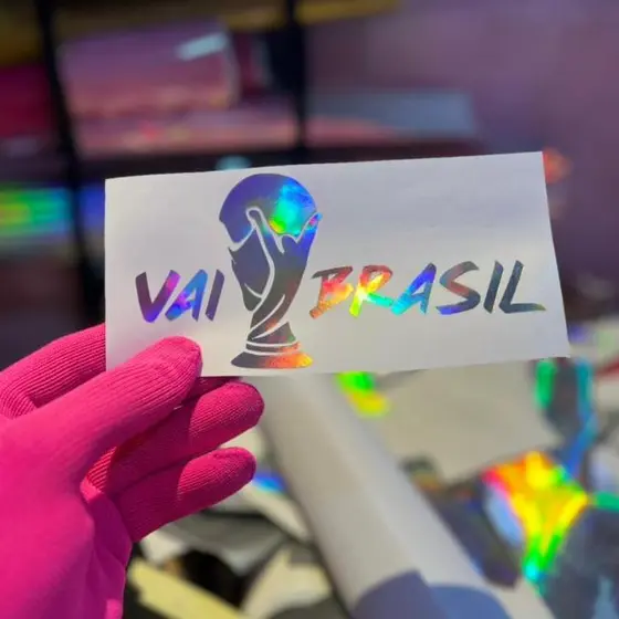 Adesivos Brasil Copa do Mundo 2026 À Prova D'Agua- Holográfico
