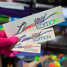 Adesivo Limited Edition