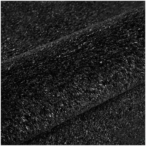 Grama Sintetica Softgrass Colors - Preto 12mm - 2x10m - 20m2 - Decortech