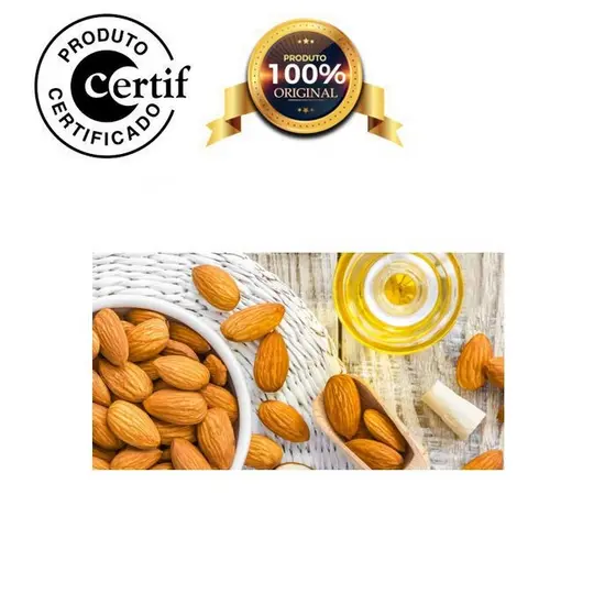 Óleo Vegetal de Amêndoas Doce 100ml Prensado a frio com laudo