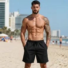 Bermuda Shorts Tactel Treino Masculino Bermuda Masculina Mauricinho Tectel Premium  Bolso Corrida