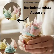 20 borboletas comestível doces e bolos cupcake festa e decoração borboletinhas
