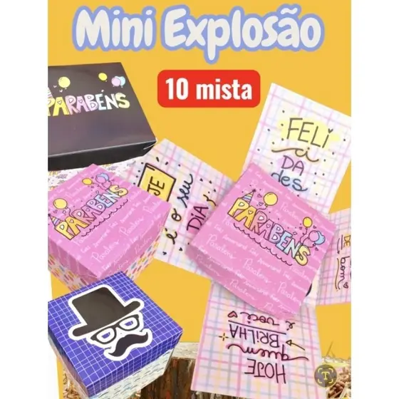 10 mini explosão MISTA