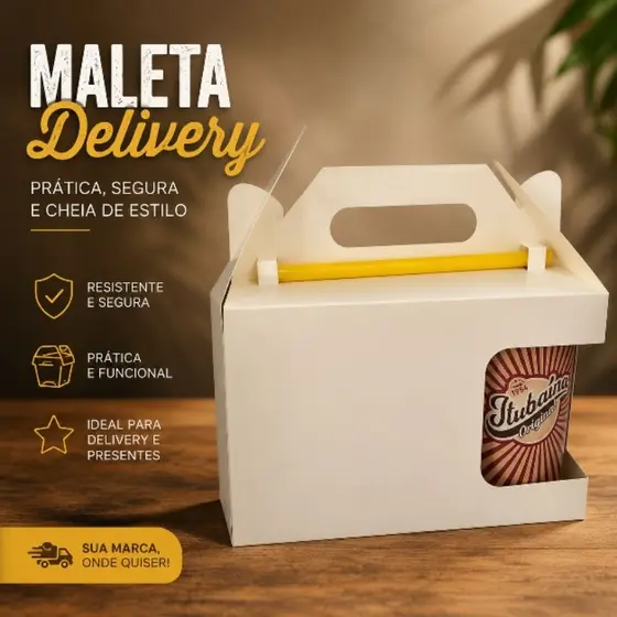50 caixa maleta delivery