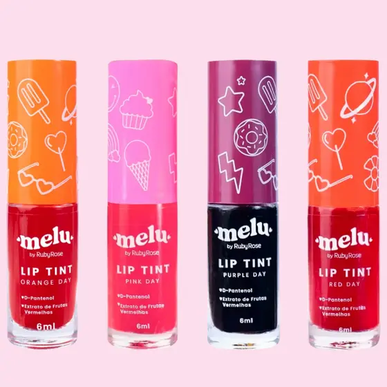 Lip Tint Melu by Ruby Rose Acabamento Mate 6ml