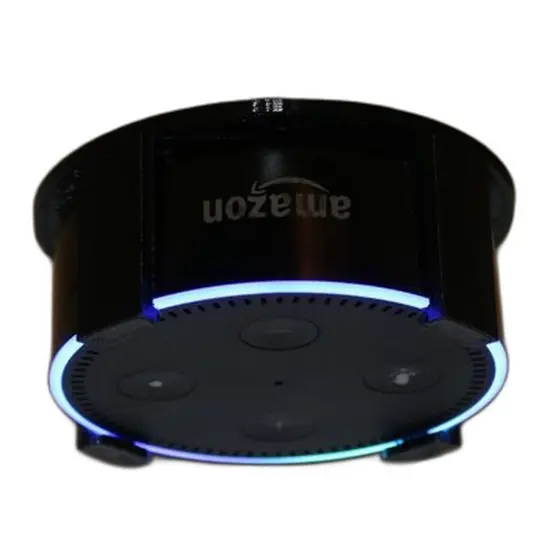 Suporte Echo Dot Alexa 2 geração para parede ou teto