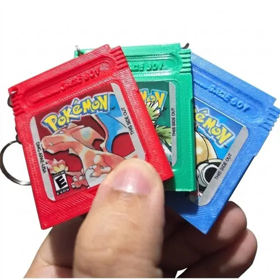 Chaveiro fita GameBoy GBP GBC Pokemon