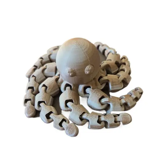 Brinquedo articulado sensorial Polvo divertido