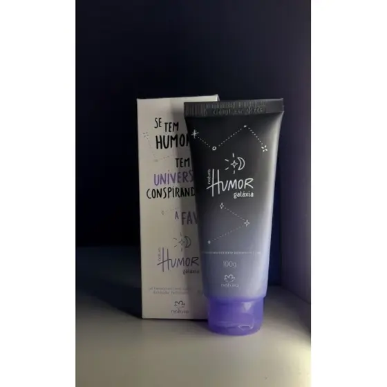 Humor Galáxia Gel Desodorante Hidratante Iluminador Perfumado 100g