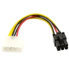 Cabo Molex para PCI-E de 6 Pinos para Placa De Video - Realengo