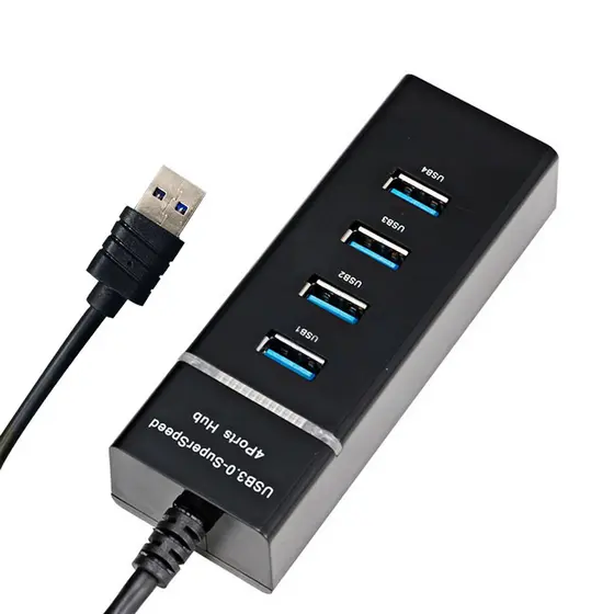HUB USB 3.0 com 4 Portas 5gbps - Realengo