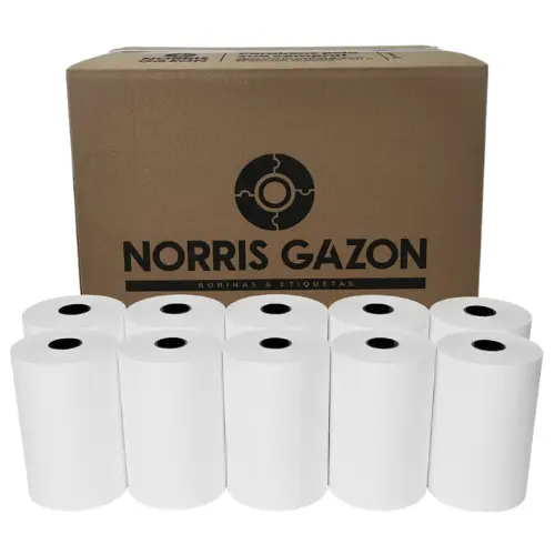 10 Bobinas Térmica 80mm 80x30 Bobina Cupom Impressora Pdv