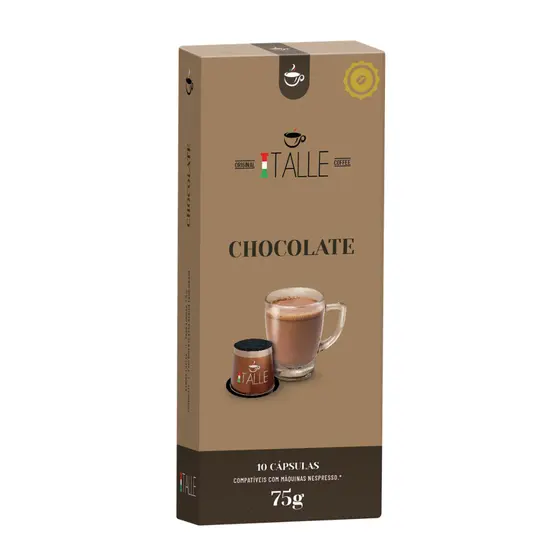 Cápsula Nespresso Chocolate Café Italle 10 Unidades