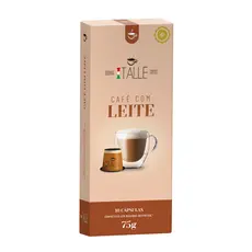 Café com leite Capsula Nespresso 10 Capsulas Café Italle