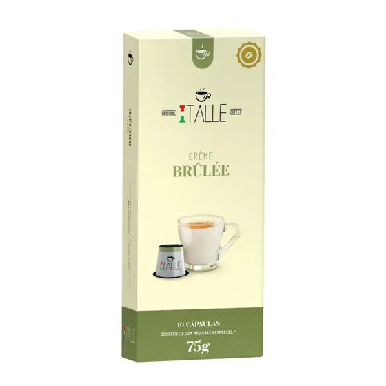 Capsula Nespresso Creme Brulee Café Italle 10 Capsulas