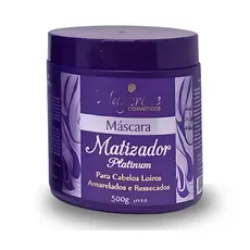 Mascara Matizadora Platinum Maycrene 500g Para Cabelos Loiros