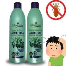 Kit Arruda 2x500ml Para Coceira - Shampoo + Condicionador Natural