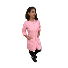 Jaleco feminino microfibra