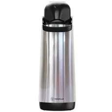 Garrafa Térmica Inox Cinza 1.8L Café Chá Quente Frio Termolar