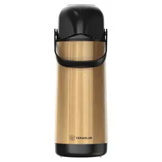 Garrafa Térmica Inox Gold 1 Litro Café Chá Leite Quente e Frio Termolar