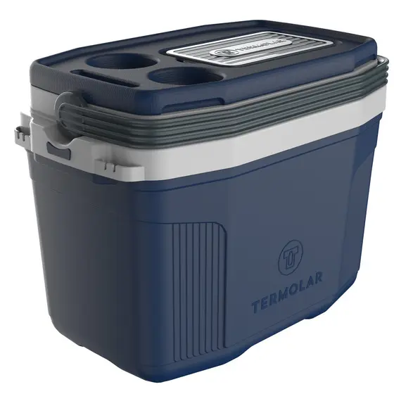 Caixa Térmica Cooler 20L Praia Pesca 26 Latas Termolar
