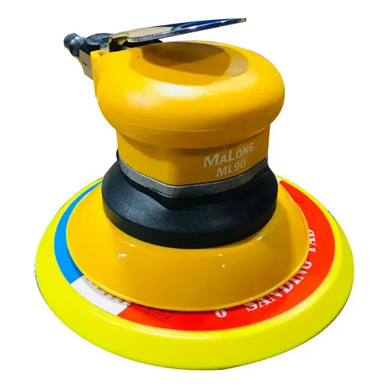 Lixadeira Pneumática Roto Orbital Base 6 Pol. ML90 Malong