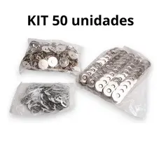 Botao Ima Fexo Carteira Bolsa Magnetico Imantado 14mm 50und